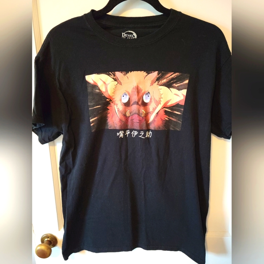 Mens Demon Slayer Tee Shirt - Medium